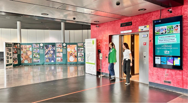 Foundation Week Without Meat organizes exhibition in the European Parliament